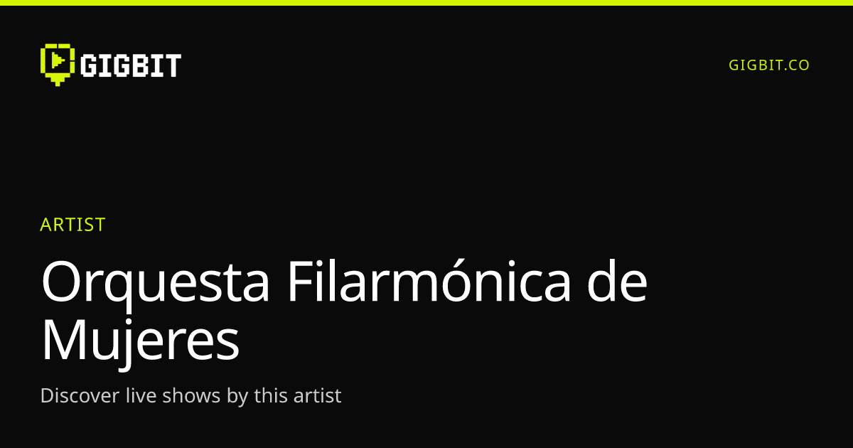 Orquesta Filarmónica de Mujeres