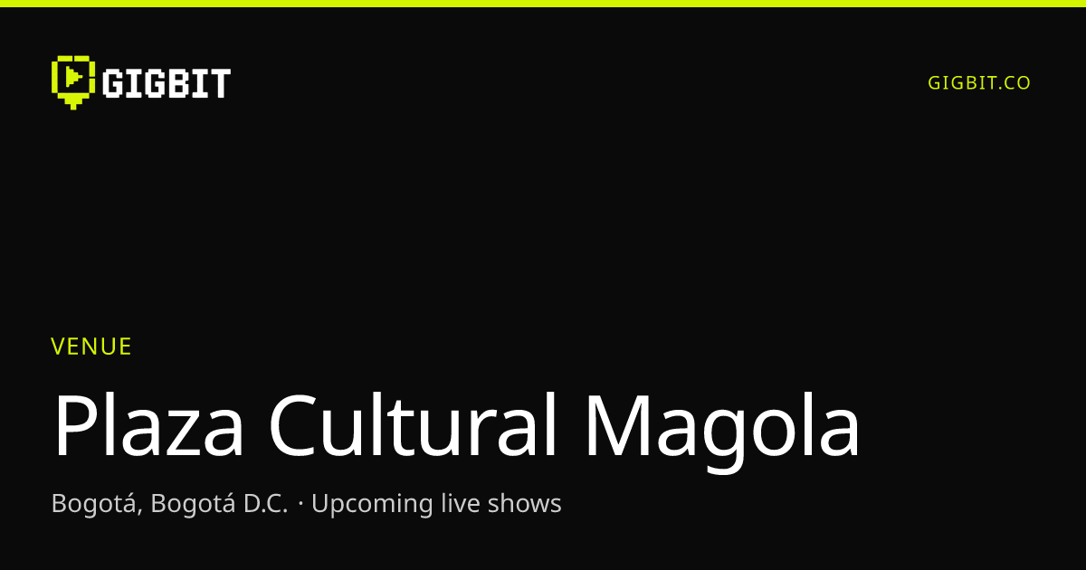 Plaza Cultural Magola