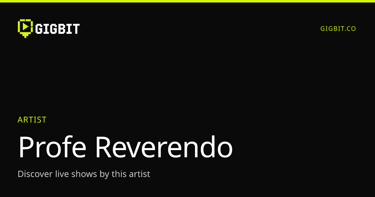 Profe Reverendo