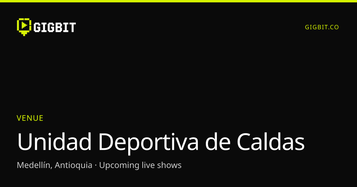 Unidad Deportiva de Caldas