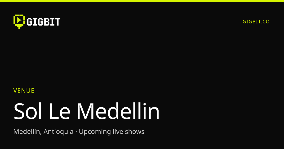 Sol Le Medellin