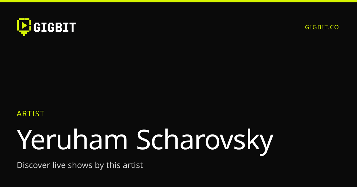 Yeruham Scharovsky