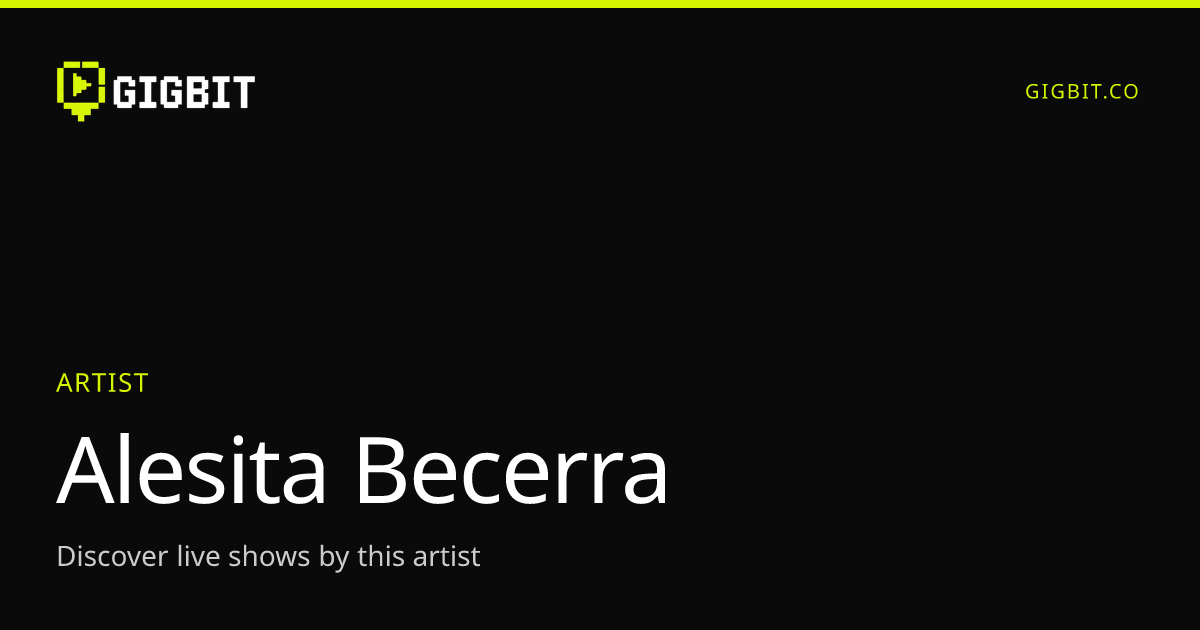 Alesita Becerra