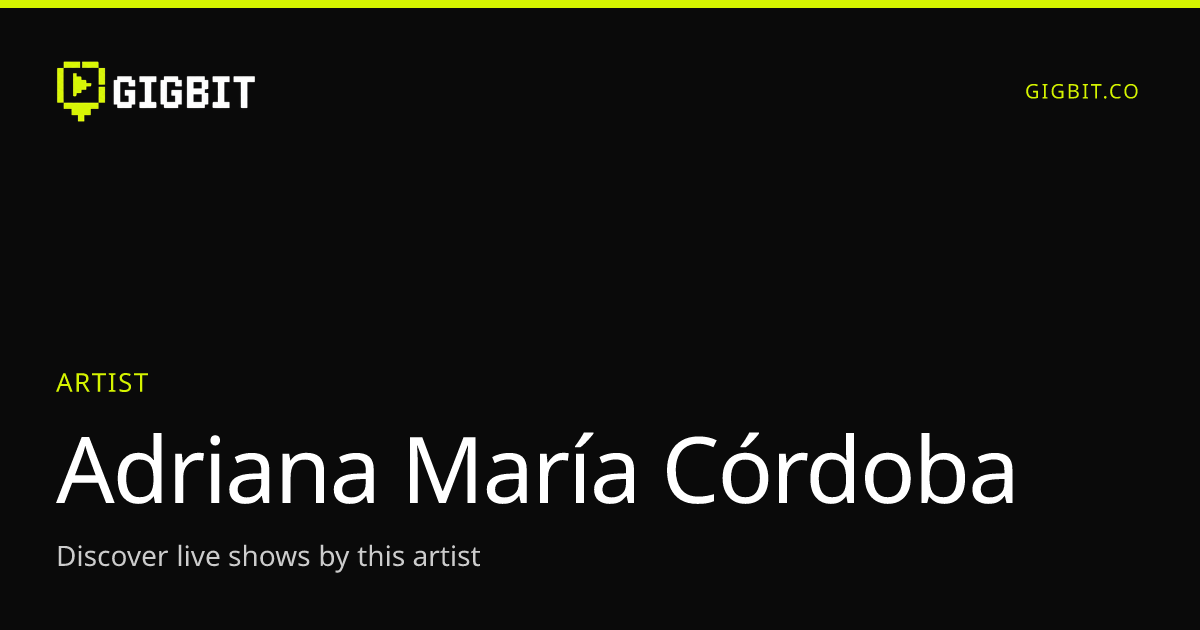 Adriana María Córdoba