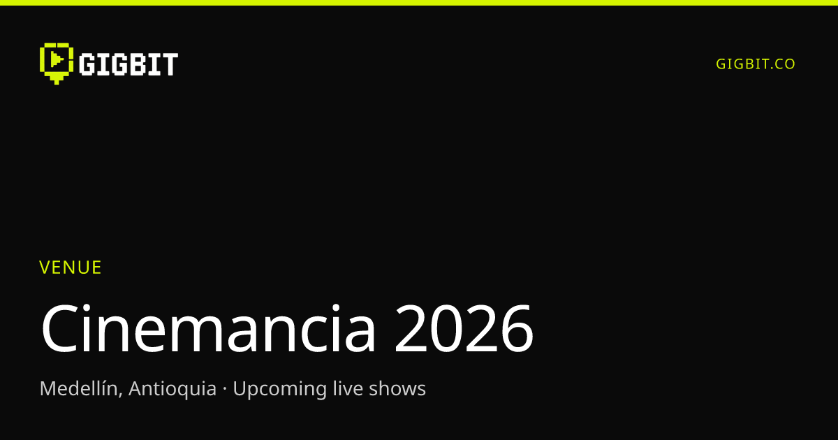 Cinemancia 2026