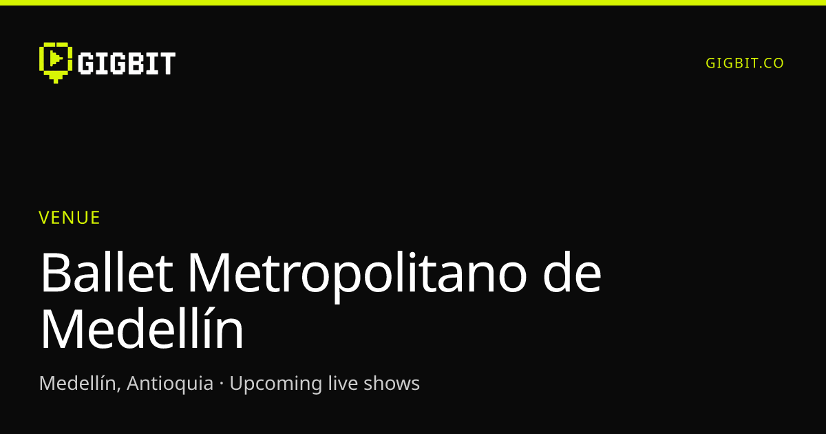 Ballet Metropolitano de Medellín