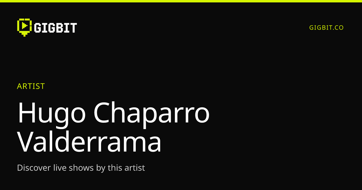 Hugo Chaparro Valderrama