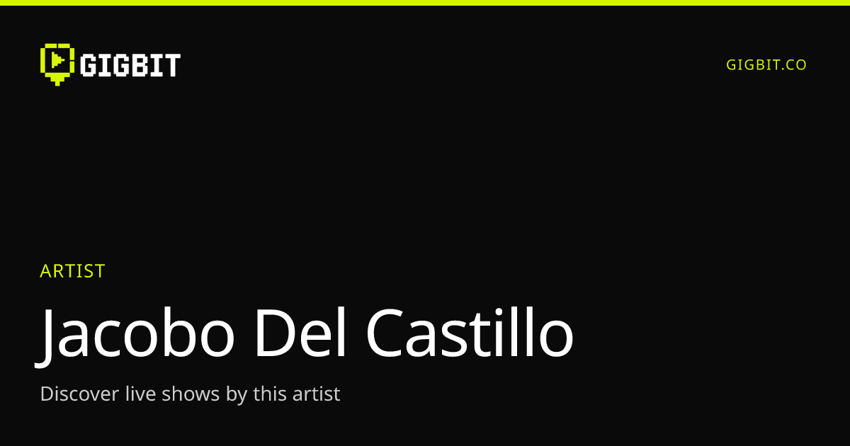 Jacobo Del Castillo