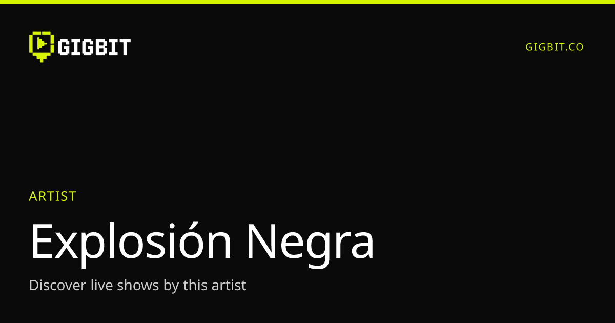 Explosión Negra