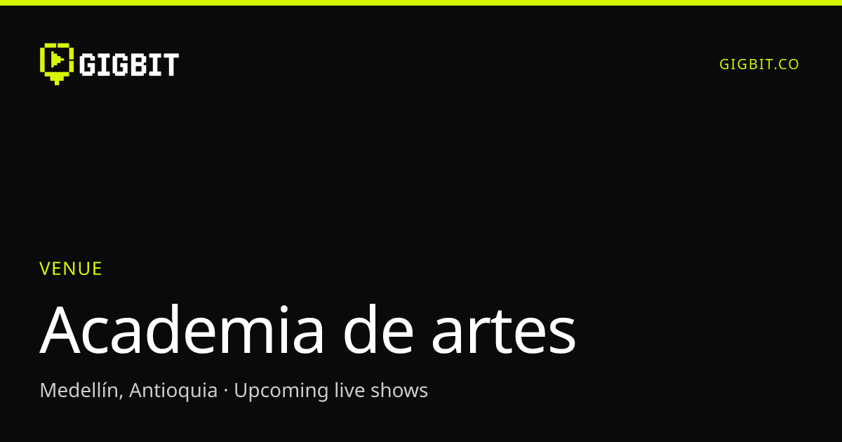 Academia de artes