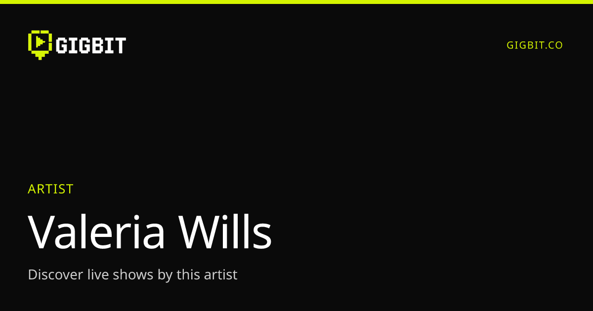 Valeria Wills