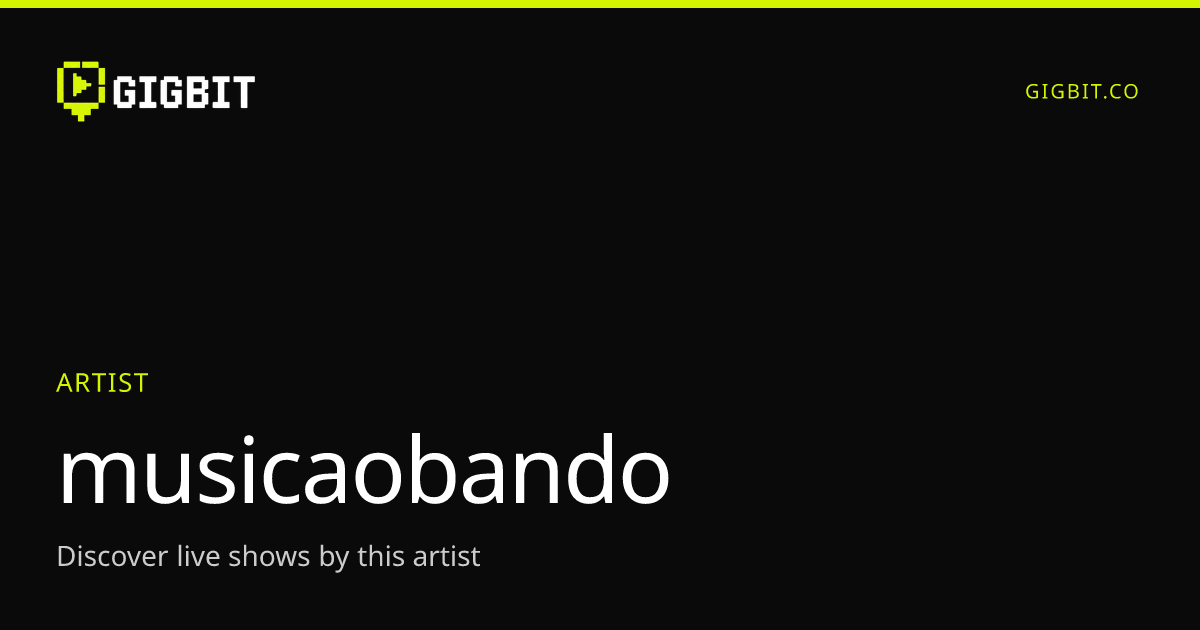 musicaobando