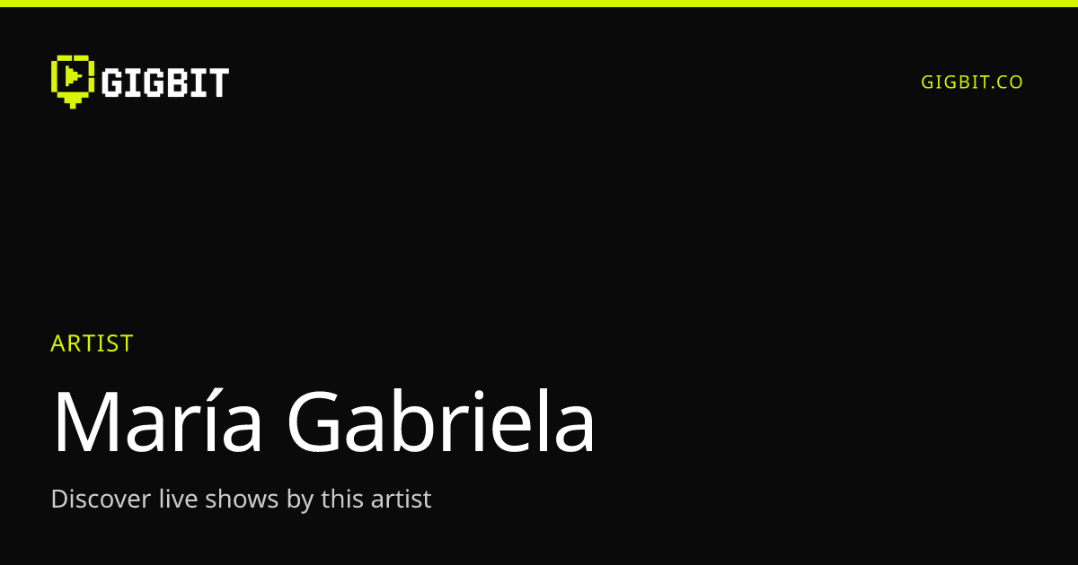 María Gabriela