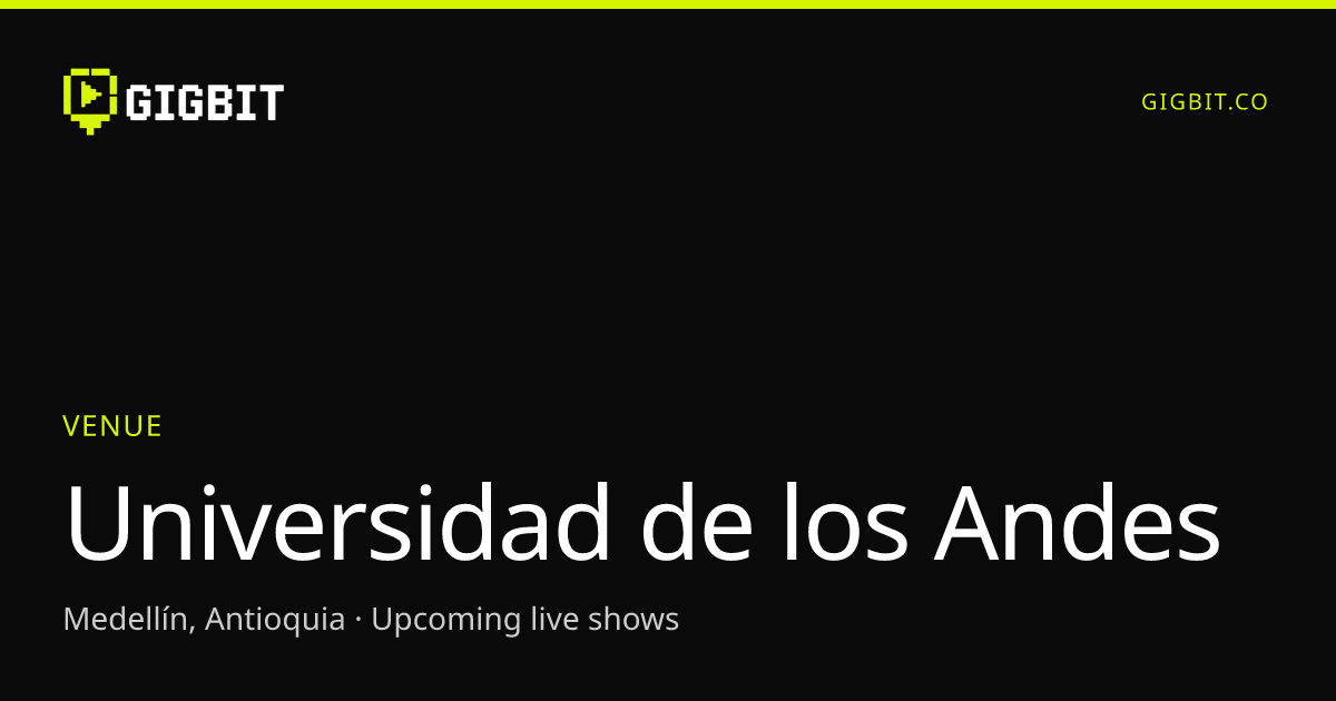 Universidad de los Andes