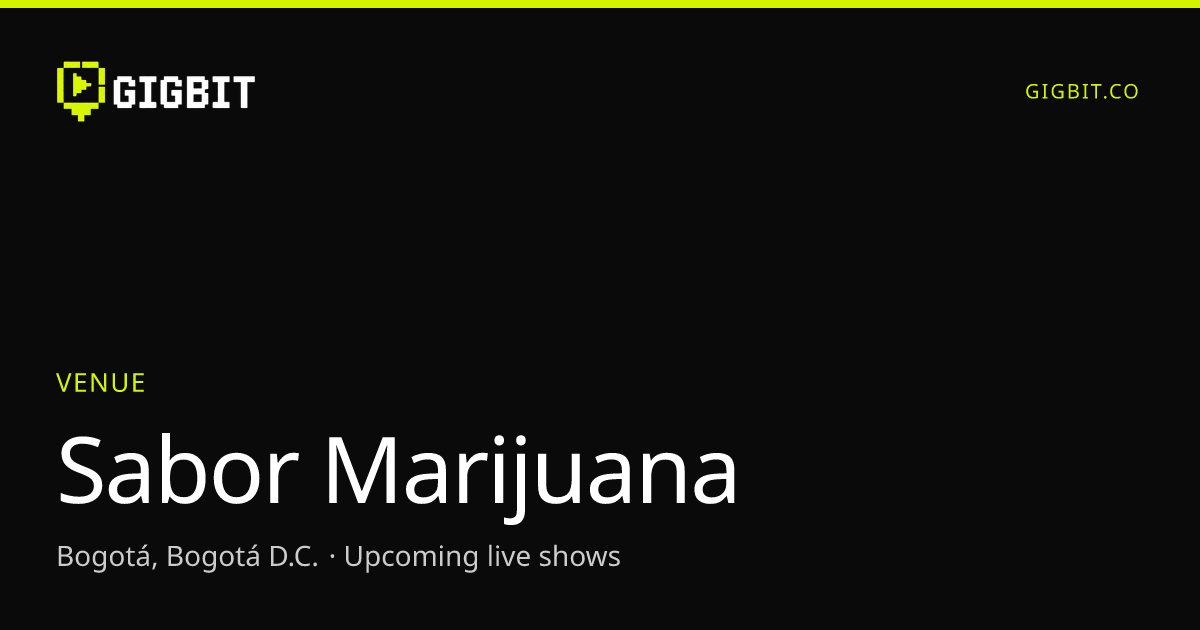 Sabor Marijuana