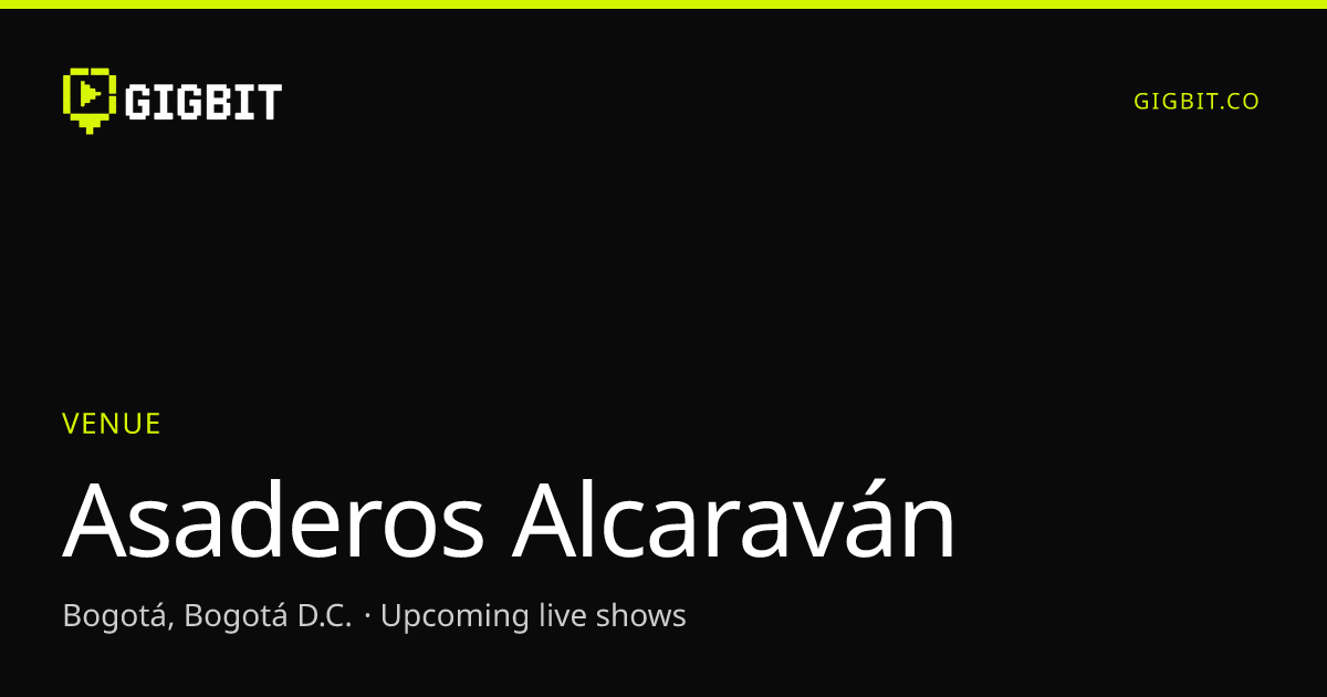 Asaderos Alcaraván