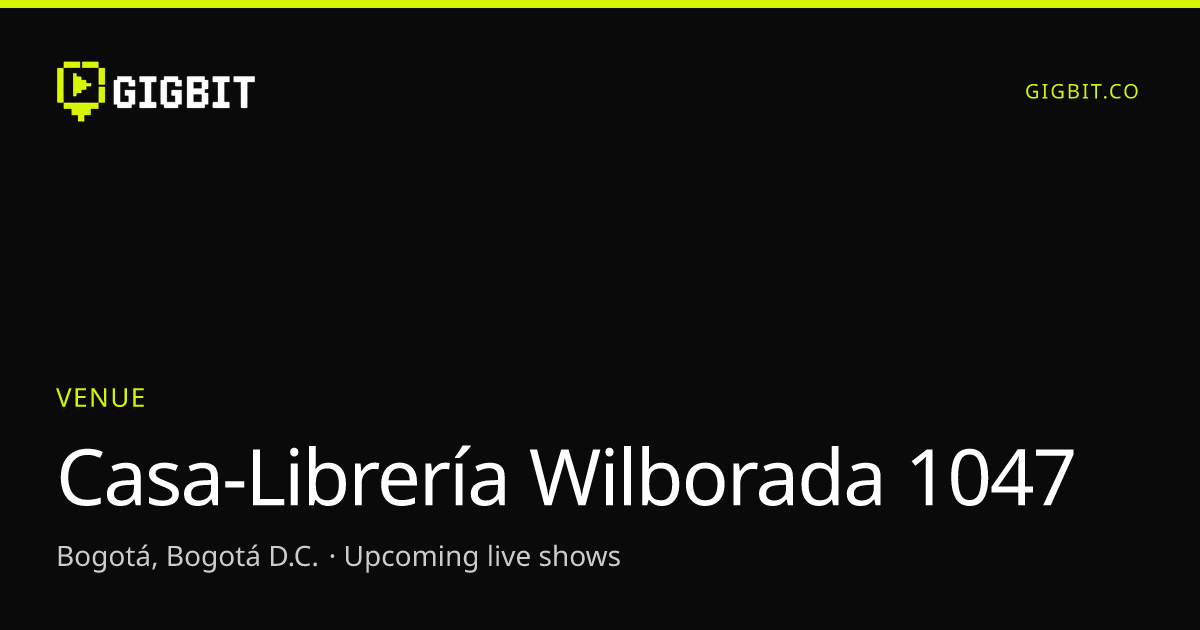 Casa-Librería Wilborada 1047