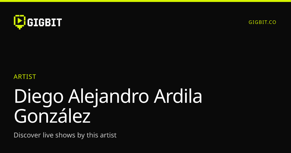 Diego Alejandro Ardila González