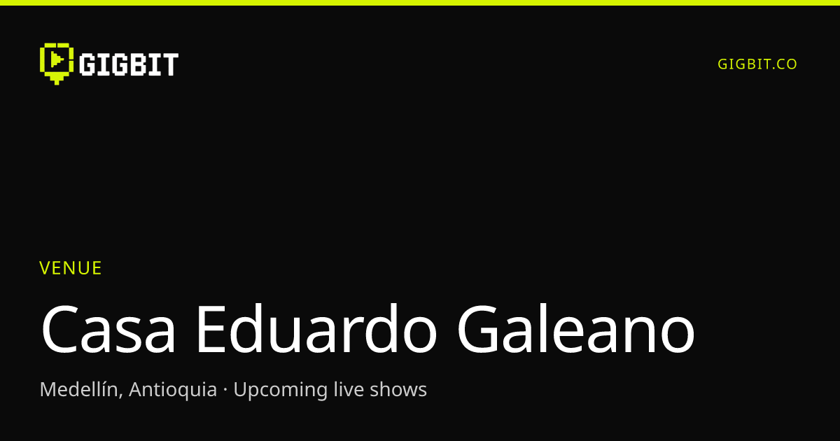 Casa Eduardo Galeano