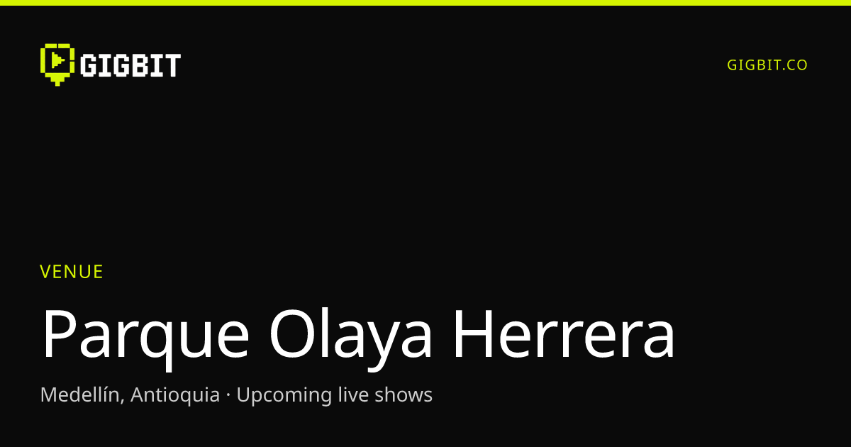 Parque Olaya Herrera
