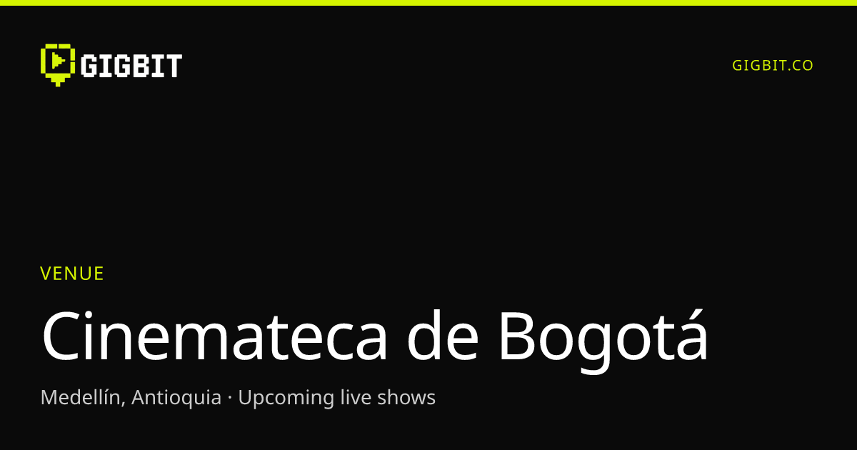Cinemateca de Bogotá