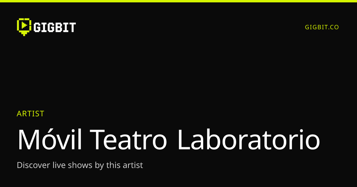Móvil Teatro Laboratorio