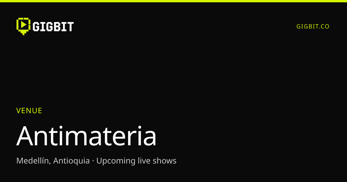 Antimateria