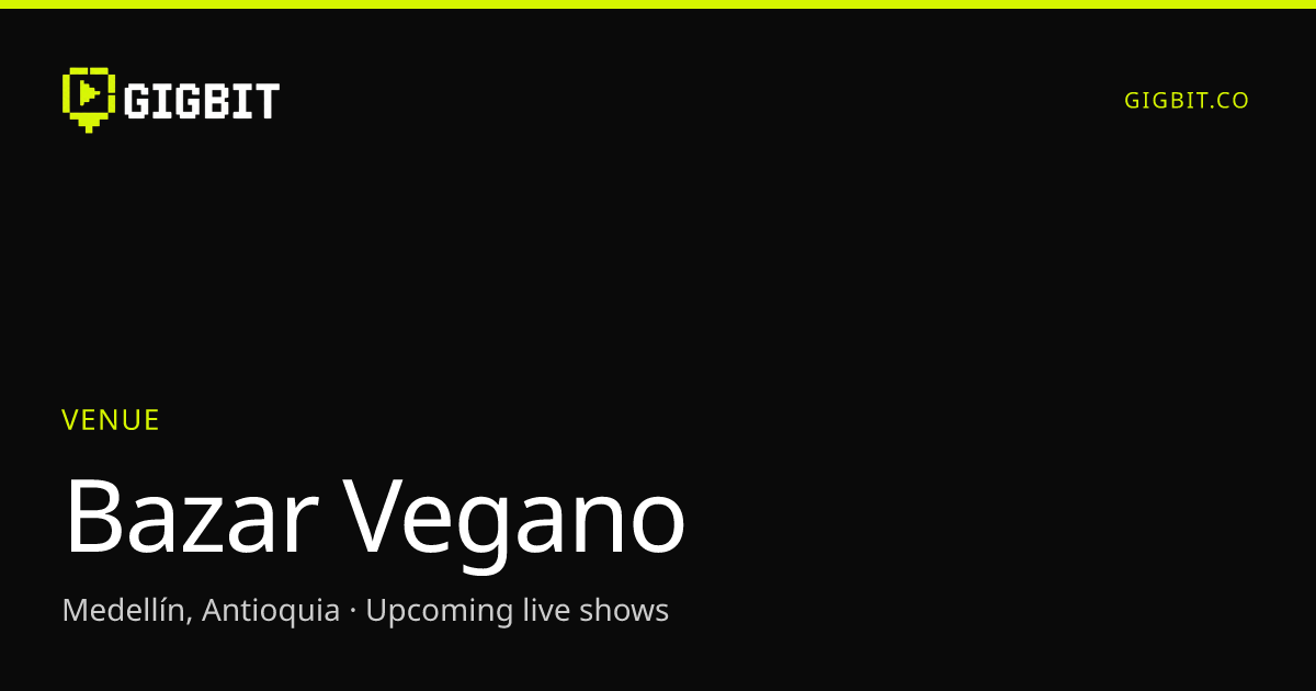 Bazar Vegano