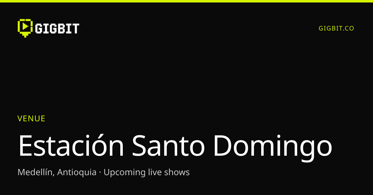 Estación Santo Domingo