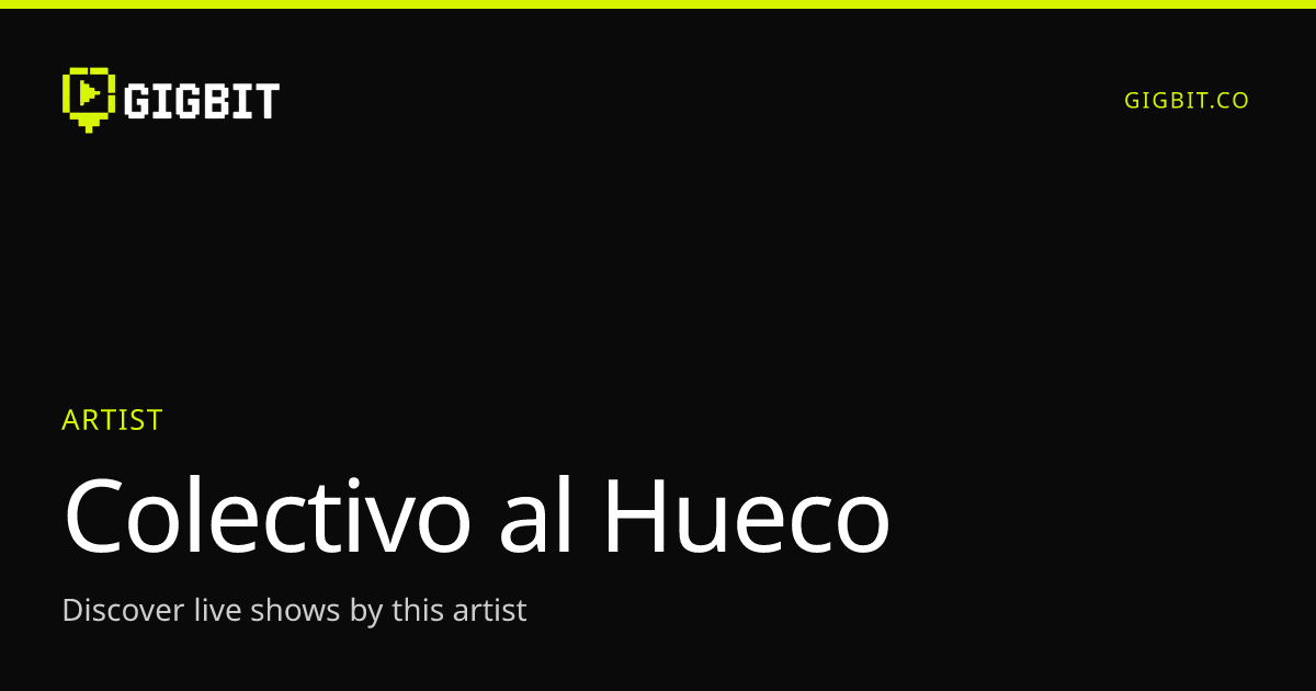 Colectivo al Hueco
