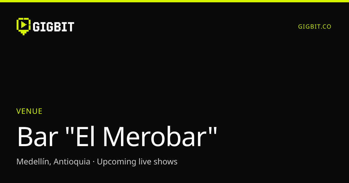Bar "El Merobar"