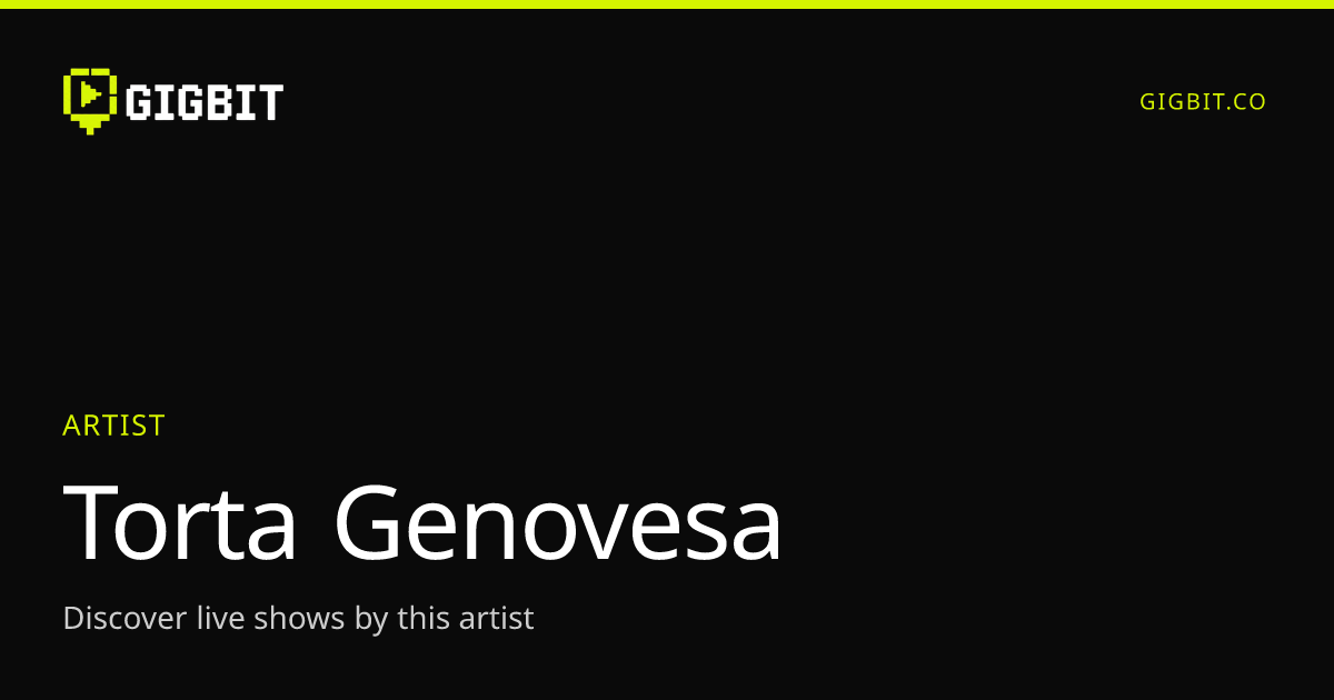 Torta Genovesa
