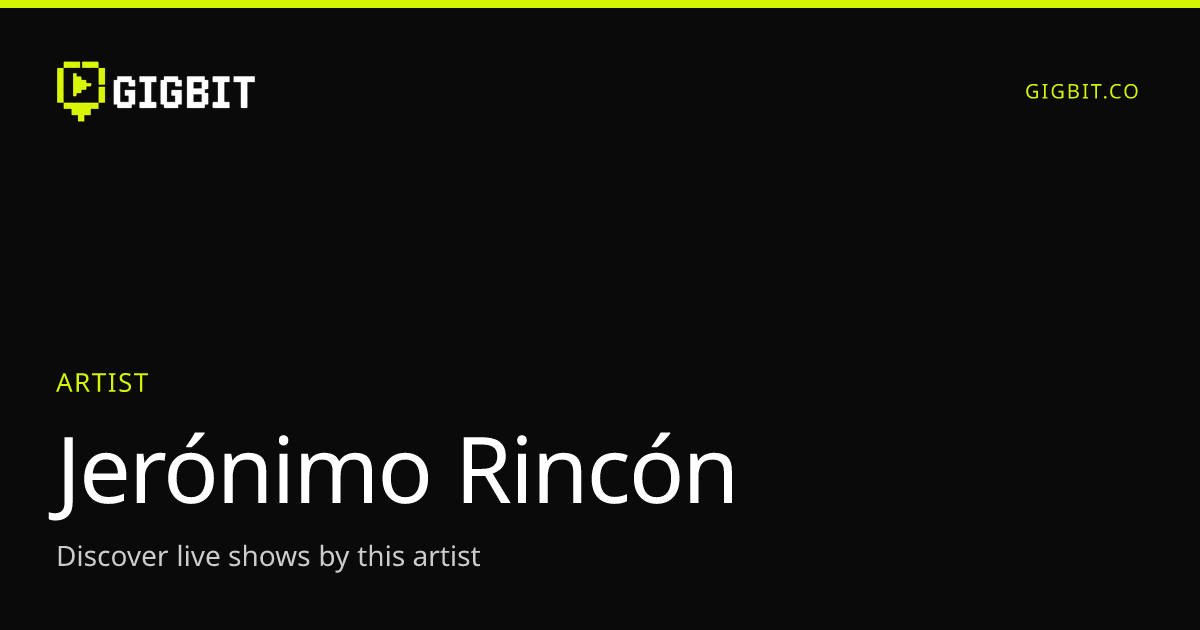 Jerónimo Rincón