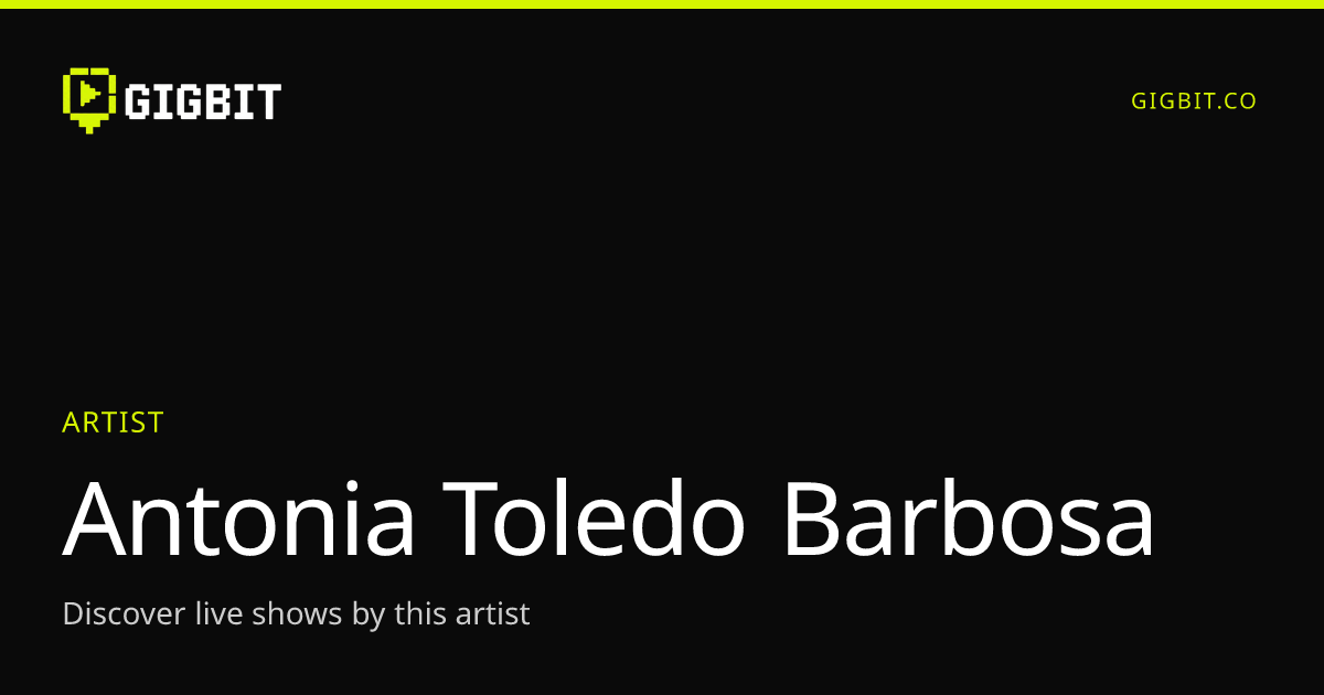 Antonia Toledo Barbosa