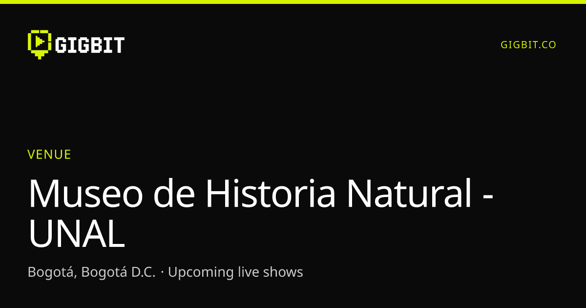 Museo de Historia Natural - UNAL