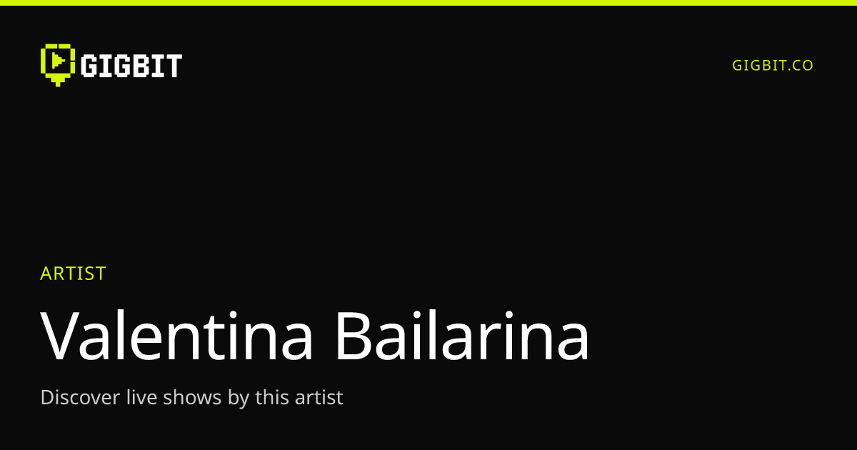 Valentina Bailarina