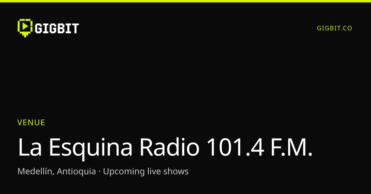La Esquina Radio 101.4 F.M.
