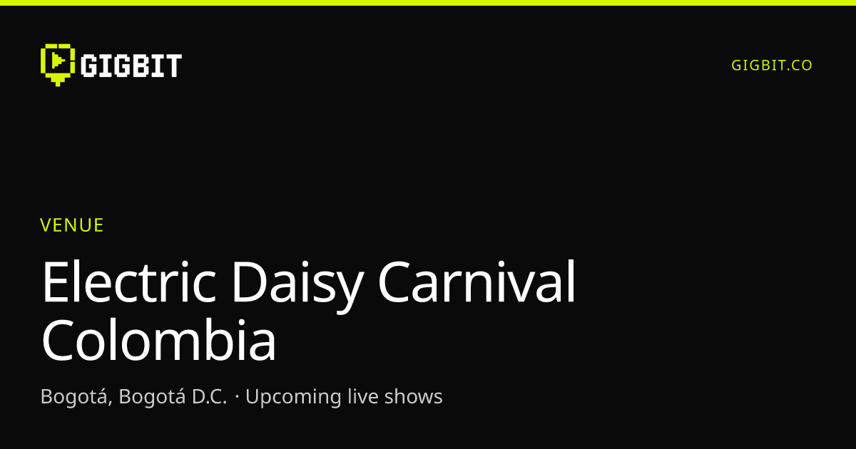 Electric Daisy Carnival Colombia