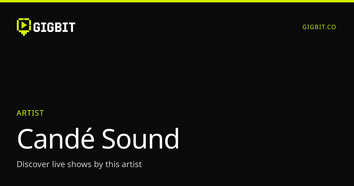 Candé Sound