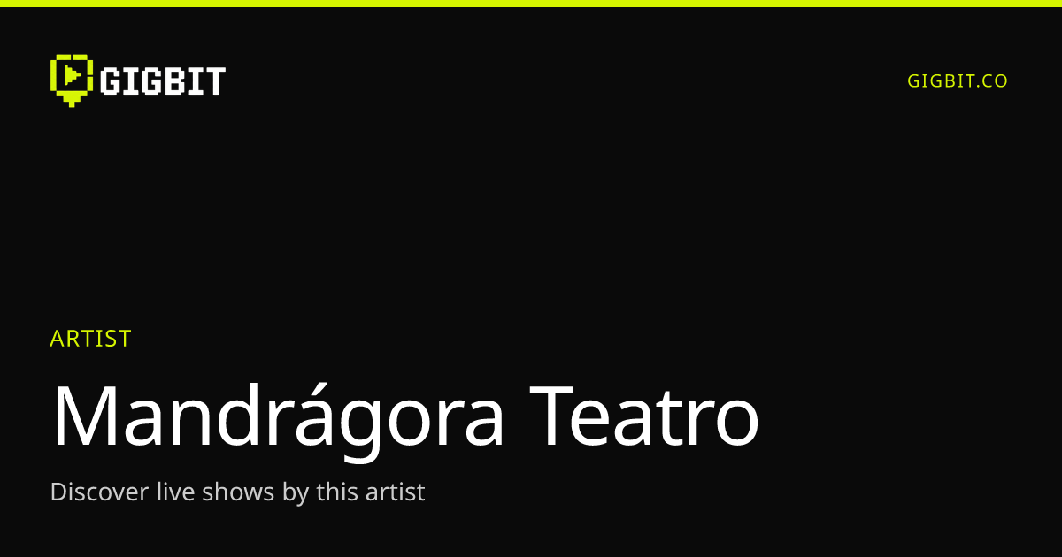 Mandrágora Teatro