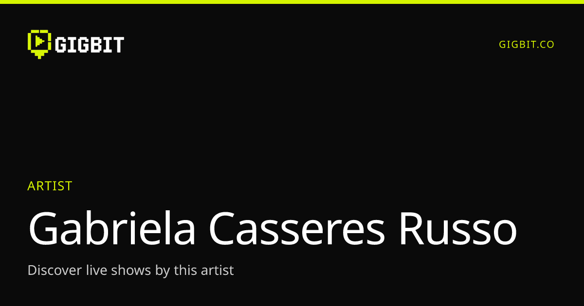 Gabriela Casseres Russo