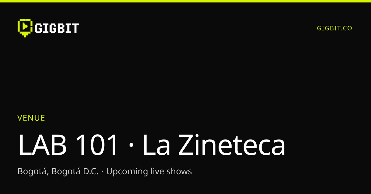 LAB 101 · La Zineteca
