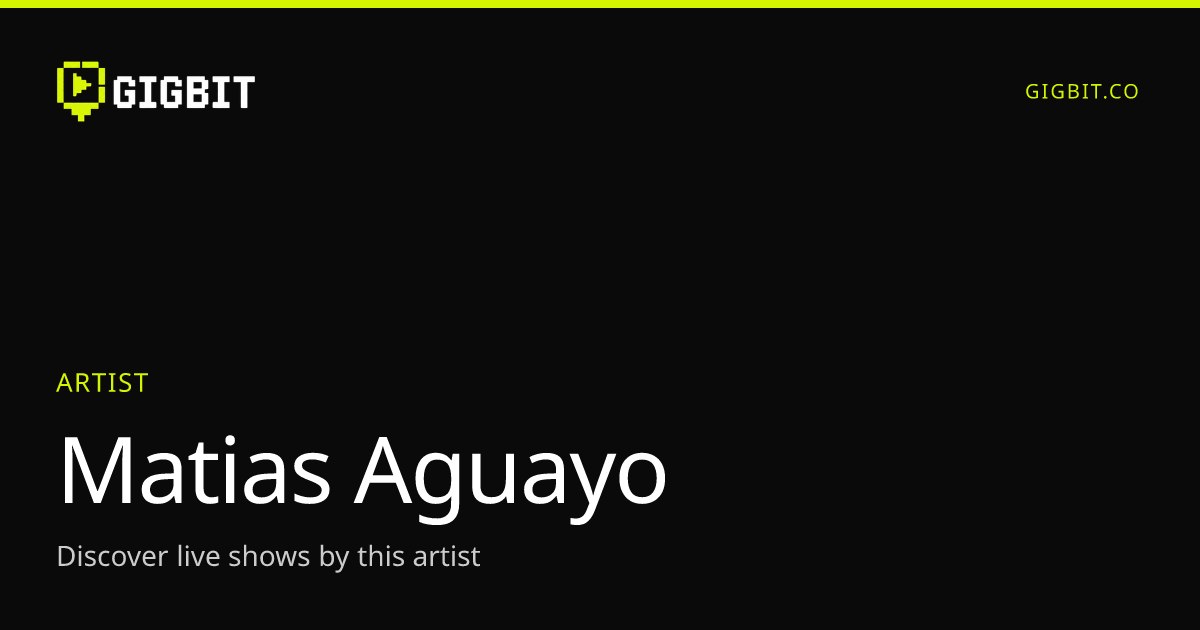 Matias Aguayo