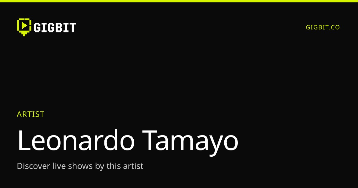Leonardo Tamayo