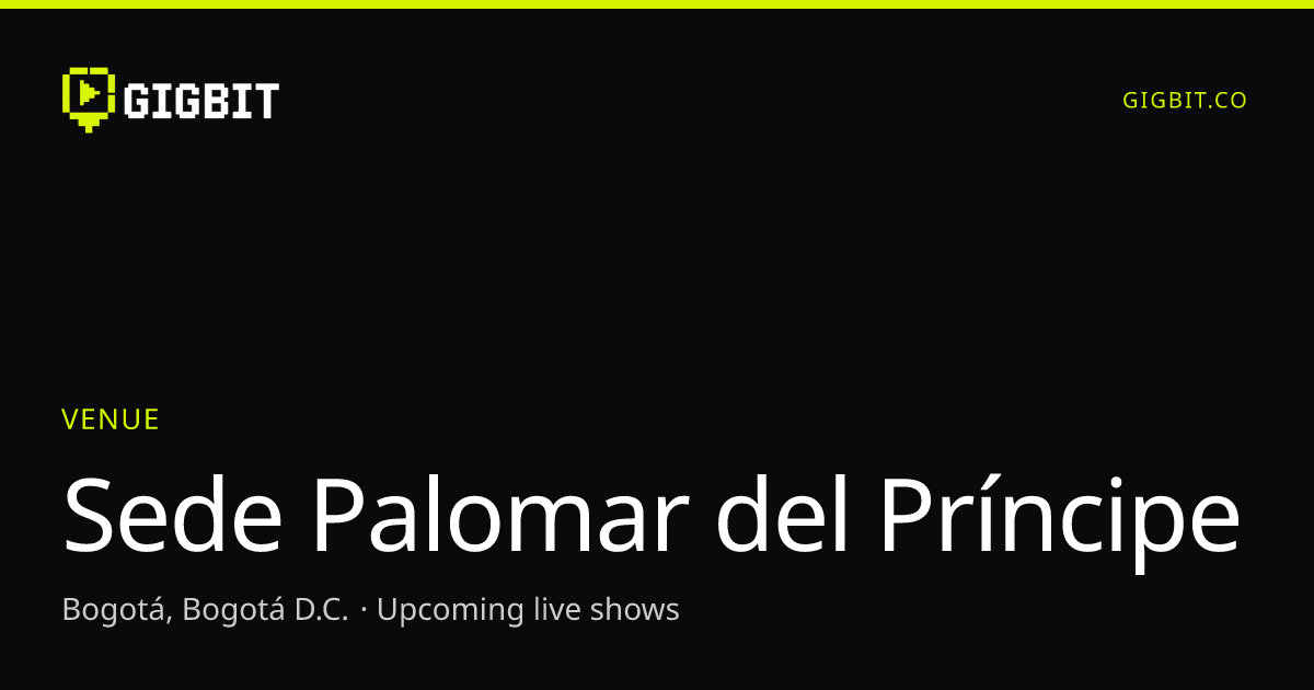 Sede Palomar del Príncipe