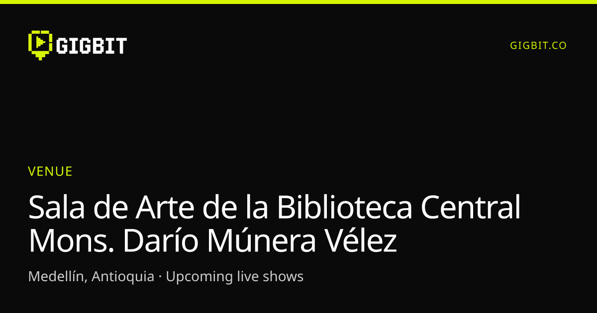 Sala de Arte de la Biblioteca Central Mons. Darío Múnera Vélez