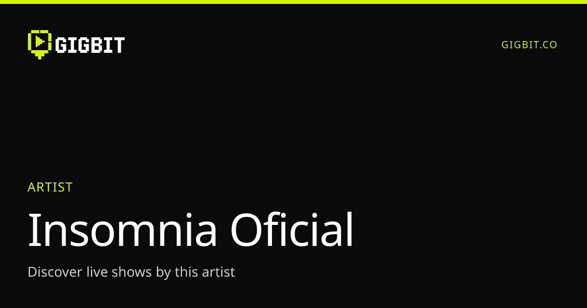 Insomnia Oficial