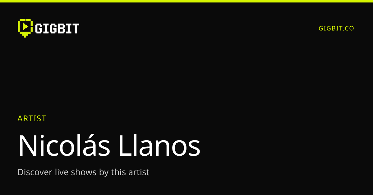 Nicolás Llanos