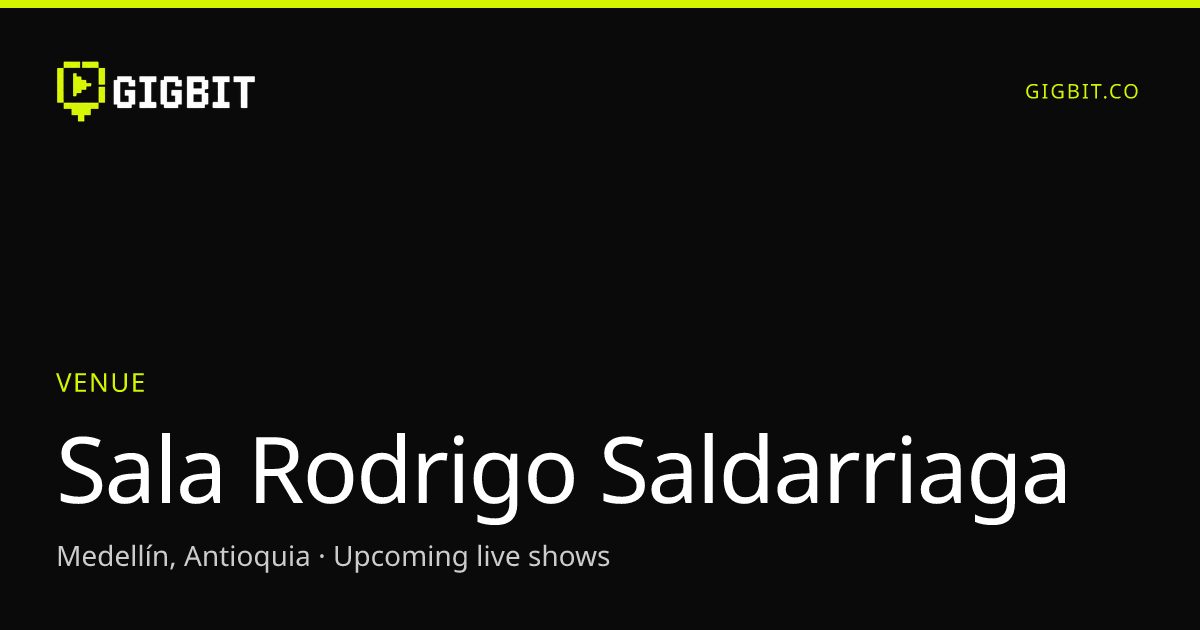 Sala Rodrigo Saldarriaga