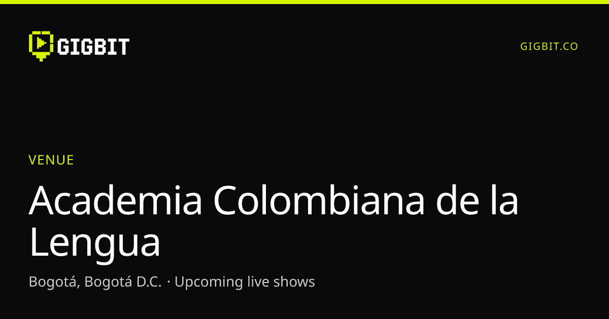 Academia Colombiana de la Lengua